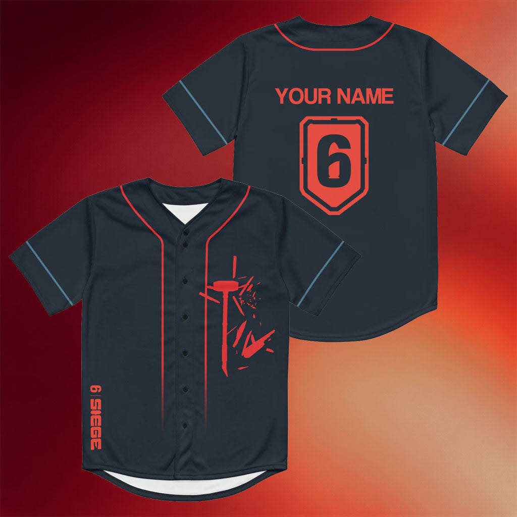 Personalized Tom Clancy's Rainbow Six Siege Merch 2026 Six Siege Jersey Gifts For Game Lovers - Merchluma