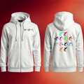 David Bowie Merch 2026 Never Let Me Down Crossed Colors Zip Hoodie Gifts For Fans - Merchluma