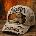 Korn Issues Hat Distressed Voodoo Doll Cap Korn Band Merch Presents For Music Lovers - Merchluma