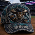 Seattle Mariners Problem Solved Hat Game Day Vintage Cap Seattle Mariners Merch Fan Gifts - Merchluma