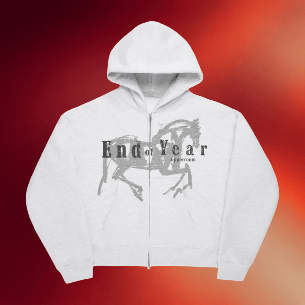 Upperroom Merch 2026 End Of Year Horse Zip Hoodie Best Gifts For Friends - Merchluma
