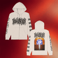 Blood Incantation Merch 2026 All Gates Open Back Cover Zip Hoodie Best Gift For Band Fans - Merchluma