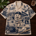 Los Angeles Dodgers Merch 2026 LA Pride Let's Go Dodgers Hawaiian Shirt Gift For Baseball Fans - Merchluma