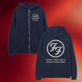 Foo Fighters Merch Hope United Zip Hoodie Good Times For A Good Cause 2026 Hoodie Him Gifts - Merchluma