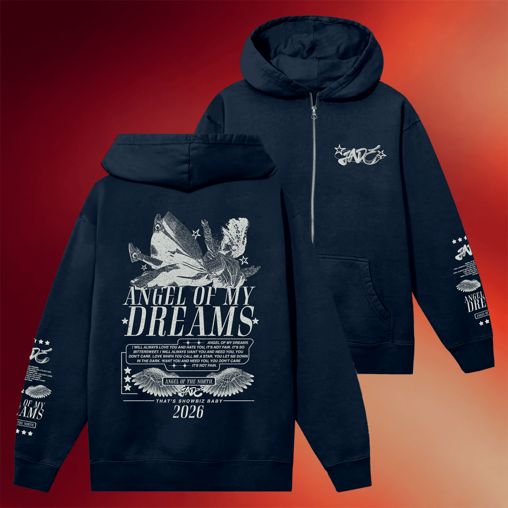 Jade Merch Angel Of My Dream 2026 Zip Hoodie Best Gifts For Music Lovers - Merchluma