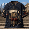 Rocky 50th Anniversary 1976 2026 T-Shirt Rocky Merch Gifts For Your Boyfriend - Merchluma