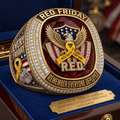 RED Friday Until They All Come Home Ring Remember Everyone Deployed Merch Gift For Veteran - Merchluma