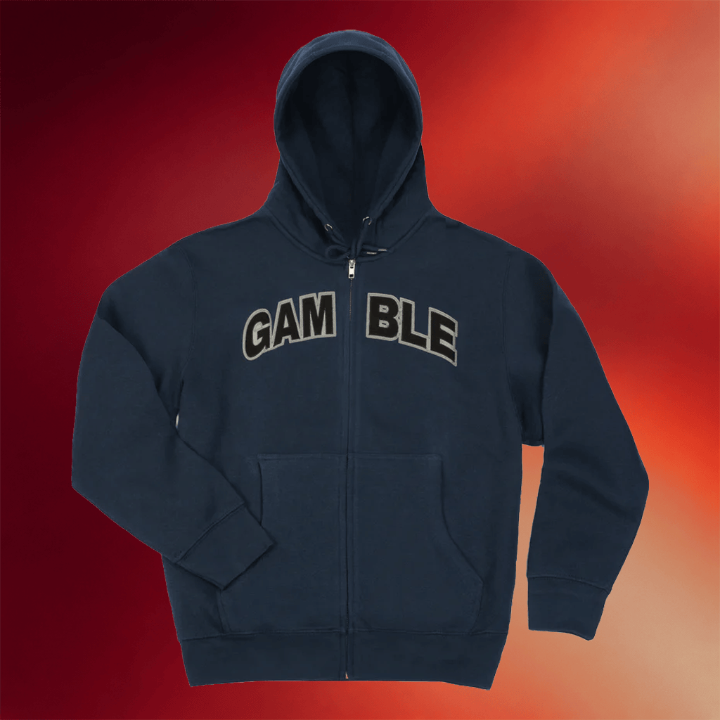 Vegas Matt Merch Gamble Full Zip Hoodie Gift Ideas For Husband - Merchluma