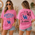 Kentucky Wildcats 2026 Pink October Breast Cancer Awareness Pride T-Shirt Wildcats Merch - Merchluma