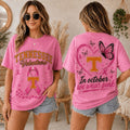 Tennessee Volunteers 2026 Pink October Breast Cancer Awareness Pride T-Shirt Volunteers Merch - Merchluma