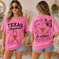 Texas Longhorns 2026 Pink October Breast Cancer Awareness Pride T-Shirt Longhorns Merch - Merchluma