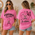 Virginia Cavaliers 2026 Pink October Breast Cancer Awareness Pride T-Shirt Cavaliers Merch - Merchluma