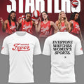 Indiana Fever Everyone Watches Women's Sports 2026 Shirt White Indiana Fever Merch Him Gifts - Merchluma