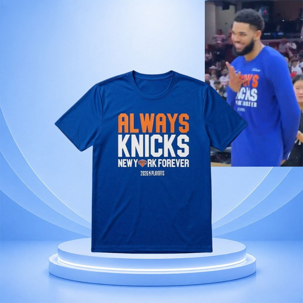 Jalen Brunson Always Knicks New York Forever Shirt 2026 NY Knicks Merch Fans Gifts - Merchluma