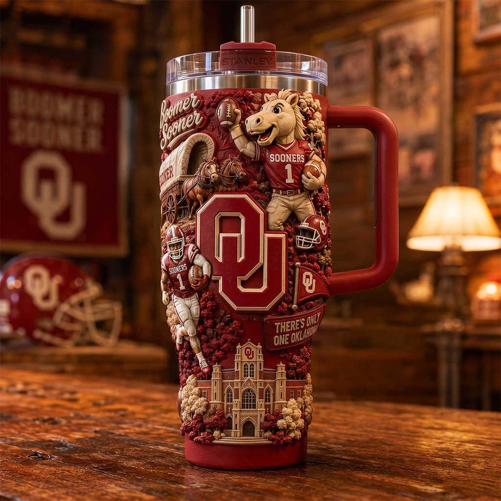 Oklahoma Sooners Merch 2026 There's Only One Oklahoma Tumbler Best Gift For Football Lovers - Merchluma
