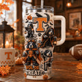 Tennessee Volunteers Merch Vol Or Treat Halloween Tumbler Spooky Gift For Sports Fans - Merchluma