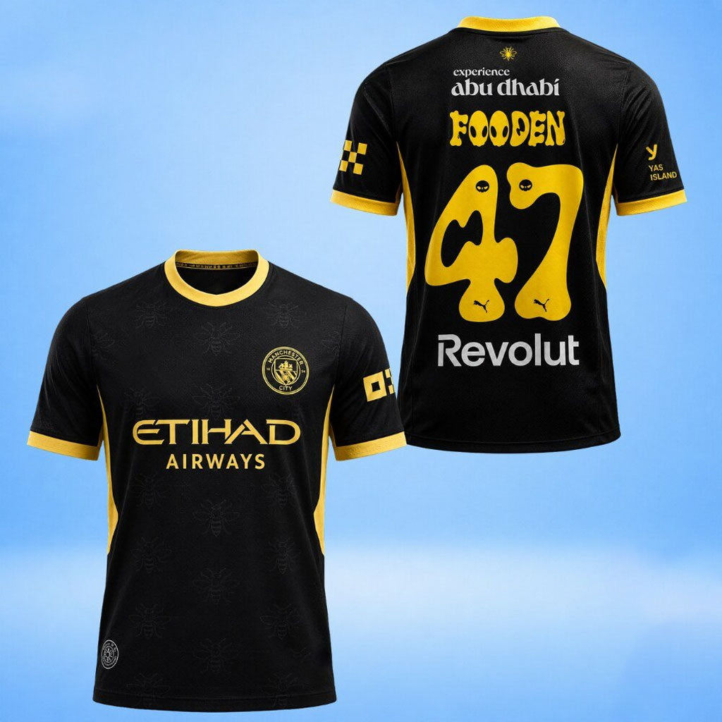 Manchester City Away Jersey 2026 27 Alien Special Shirt Manchester City FC Merch Fans Gifts - Merchluma
