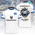 Hamburger SV 140th Anniversary Shirt Hamburger SV Merch Gifts For Football Fan - Merchluma