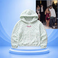 Justin Bieber Clover Zip Hoodie Floral Polka Dot Graphic Apparel Gifts For Friends - Merchluma