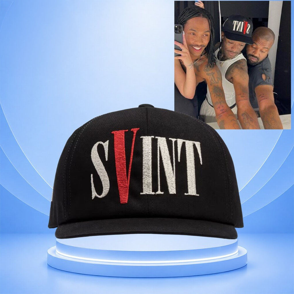 Lil Uzi Vert Saint Michael X Vlone Logo Cap 2026 Embroidered Best Gifts For Fans - Merchluma