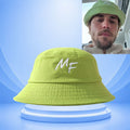 Justin Bieber Bucket Hat MF Logo Cute Cup Gift Ideas For Fans - Merchluma