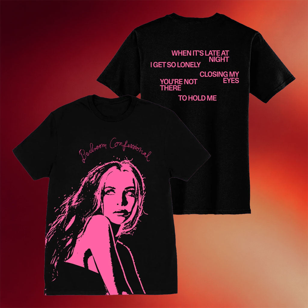 Ellise Merch 2026 Bedroom Confessional T-Shirt Black Ellise Shirt Gift For Music Fans - Merchluma