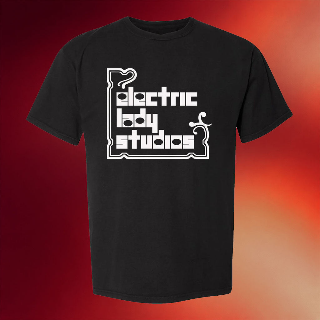Electric Lady Studios Merch 2026 Vintage Logo T-Shirt Black Good Gifts For Boyfriend - Merchluma