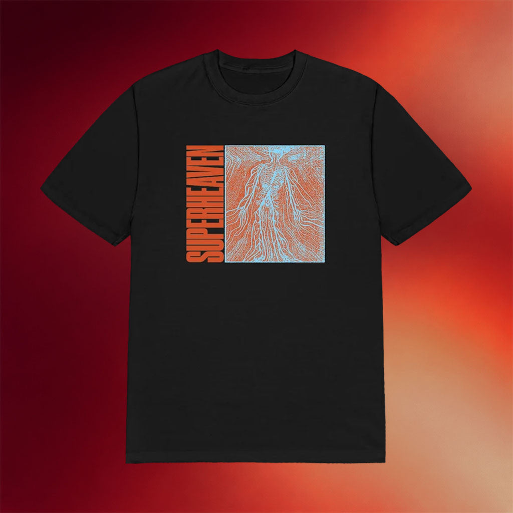 Superheaven Merch 2026 Disembodied T-Shirt Black Presents For Rock Lovers - Merchluma