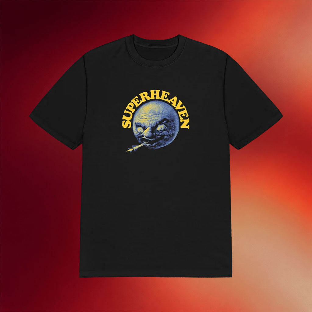 Superheaven Merch 2026 Moon T-Shirt Best Gifts For Rock Music Lovers - Merchluma