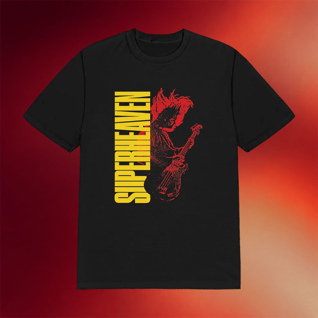Superheaven Merch 2026 Vertical Joe T-Shirt Black Best Gift For Rock Band Fans - Merchluma