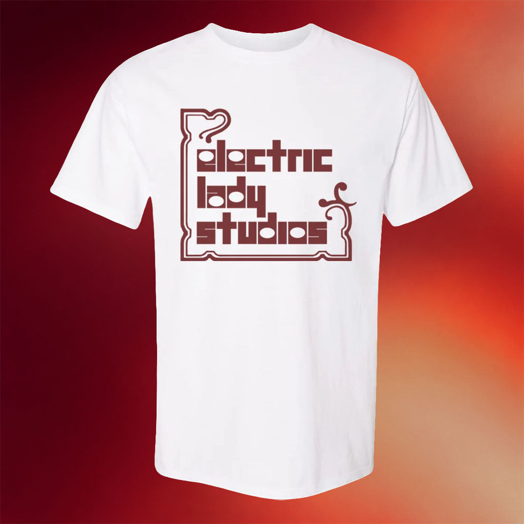Electric Lady Studios Merch 2026 Vintage Logo T-Shirt White Unique Gift For Music Lovers - Merchluma