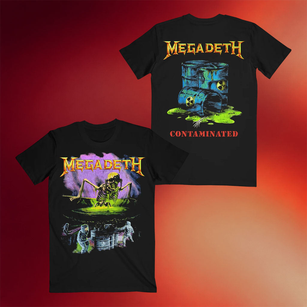 Megadeth Merch 2026 Contaminated Vintage T-Shirt Present For Heavy Metal Band Fans - Merchluma