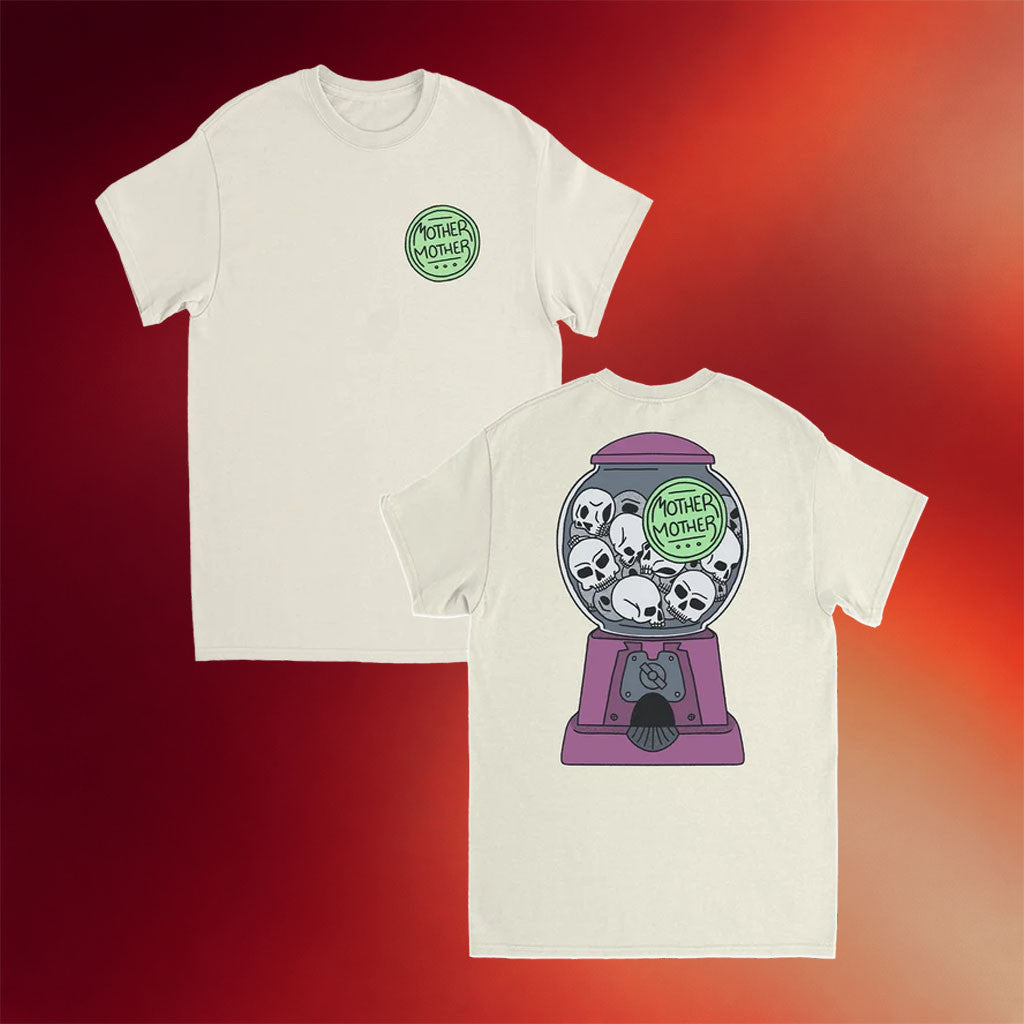 Mother Mother Merch 2026 Skull Machine T-Shirt Mother Mother Band Shirt Gift For Rock Fans - Merchluma