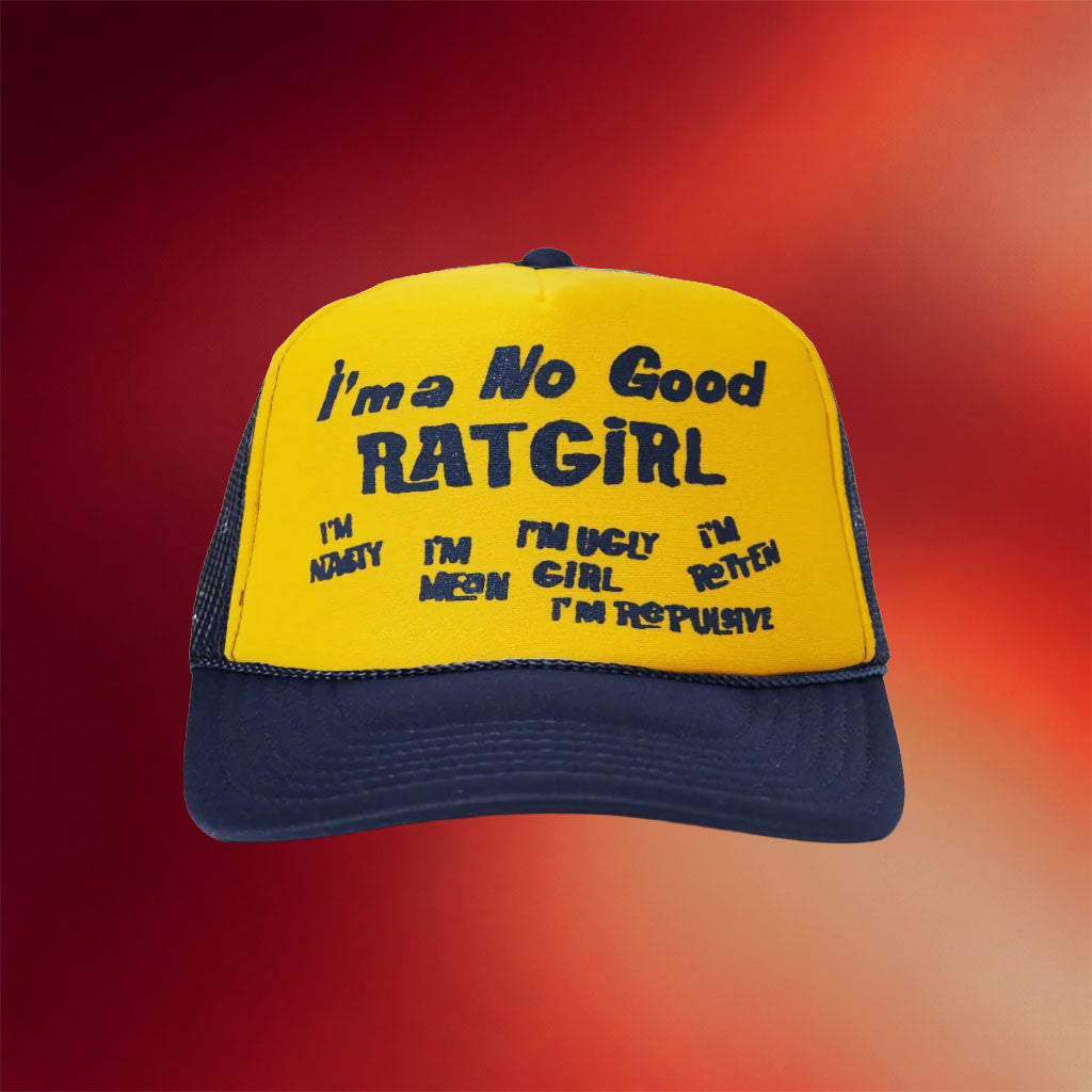 Stray Rats Merch 2026 No Good Ratgirl Trucker Hat Unique Gift For Sisters - Merchluma