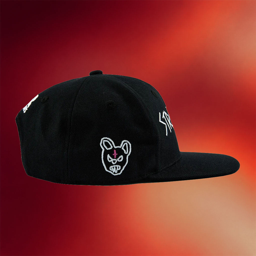 Stray Rats Merch 2026 Box Cutter Snapback Hat Embroidered Gift Ideas For Sisters - Merchluma