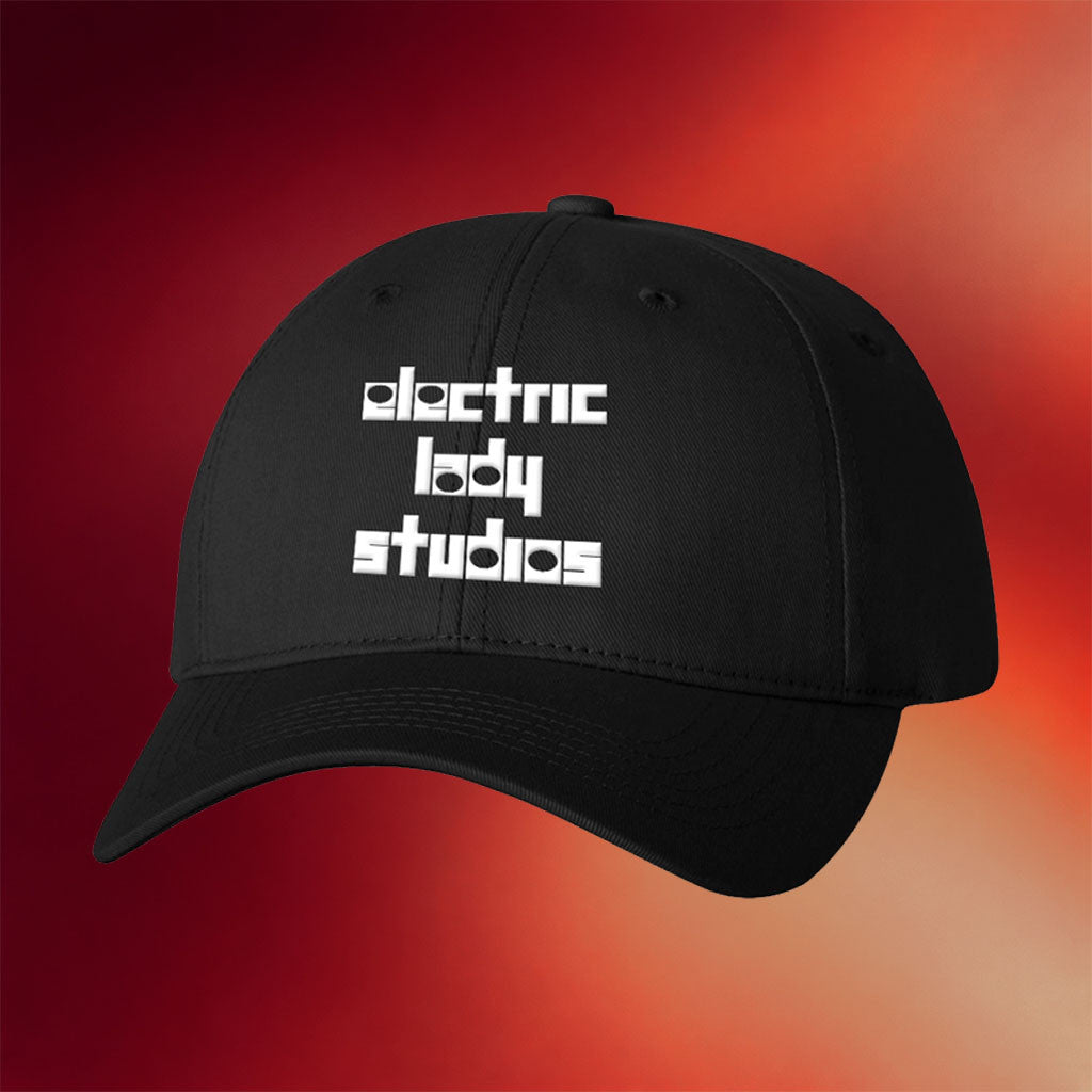 Electric Lady Studios Merch 1970's Logo Hat Embroidered Unique Gift For Dudes - Merchluma