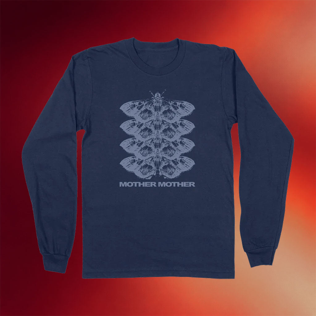 Mother Mother Merch 2026 Moth Long Sleeve Shirt Gifts For Rock Music Lovers - Merchluma