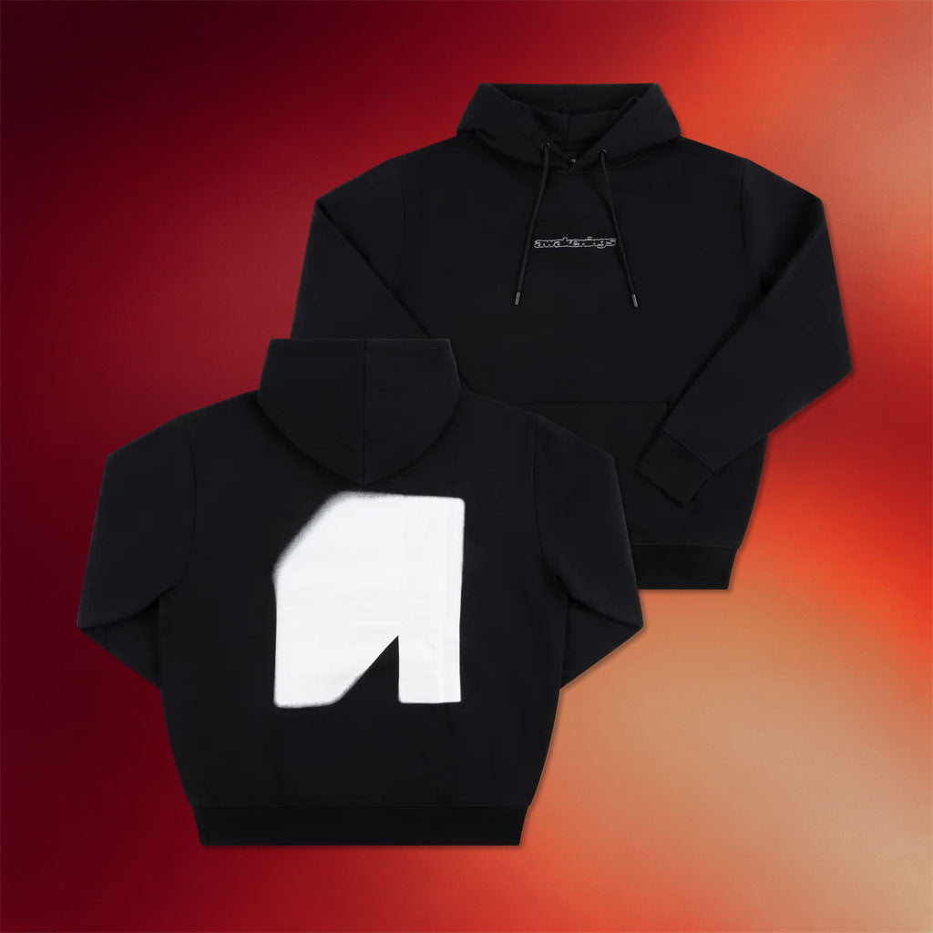 Awakenings Merch 2026 Awakenings Blurred Logo Hoodie Black Unique Gift For Brothers - Merchluma