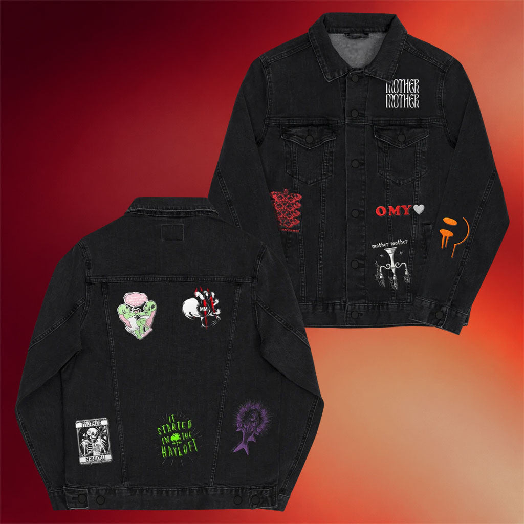 Mother Mother Merch 2026 Patch Denim Jacket Presents For Rock Music Lovers - Merchluma