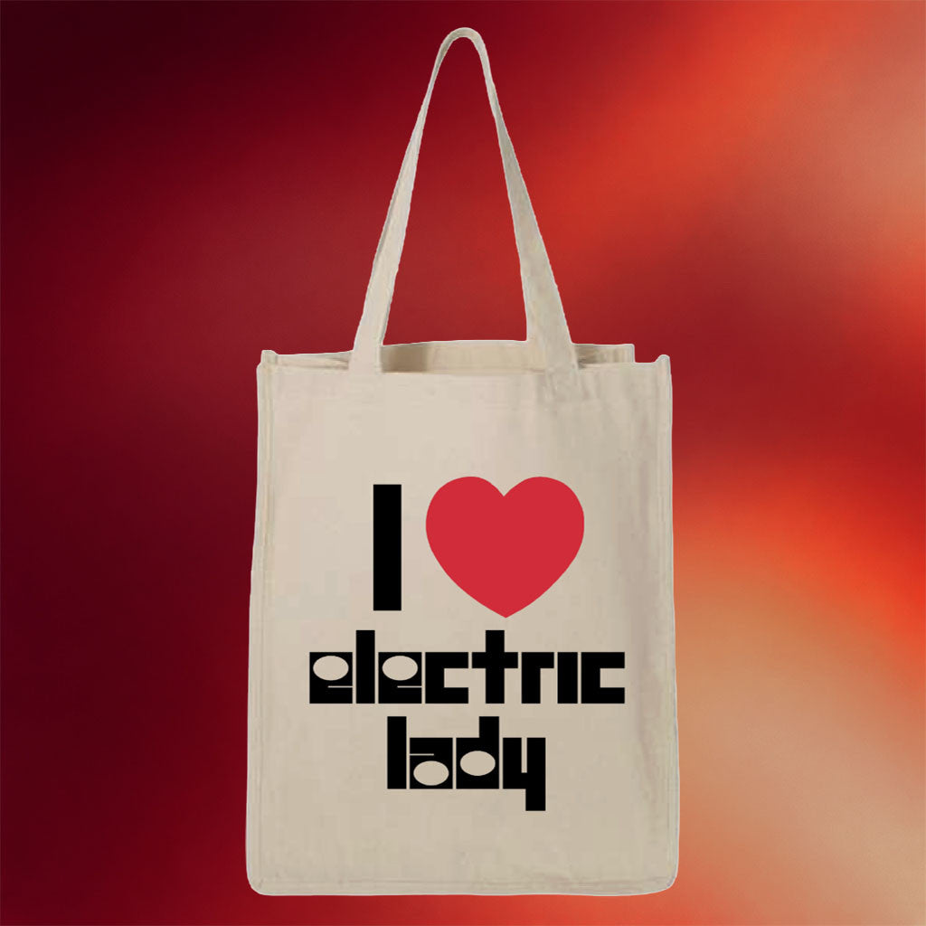 Electric Lady Studios Merch 2026 I Love Electric Lady Tote Bag Birthday Gifts Ideas - Merchluma