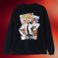 Chainsaw Man Merch Reze Arc The Movie X Glamb Power Long Sleeve Shirt Anime Fan Gift Ideas - Merchluma