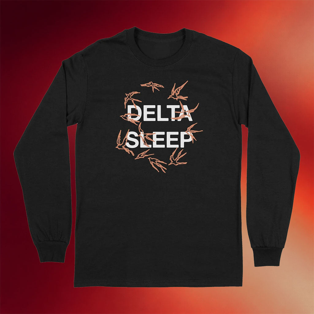 Delta Sleep Merch 2026 Blue Garden Long Sleeve T-Shirt Awesome Father's Day Gifts - Merchluma