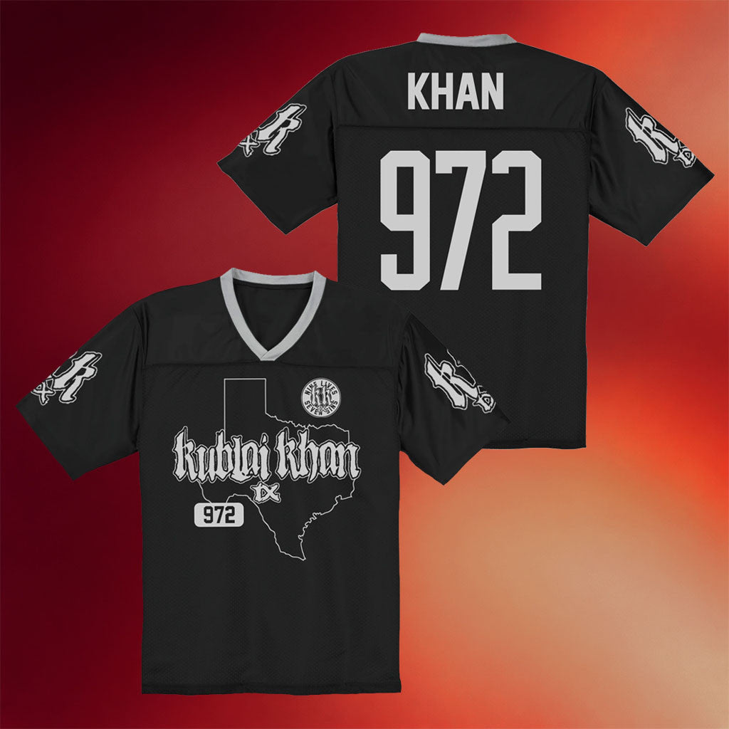 Kublai Khan Merch KKTX Jersey Khan 972 Apparel Good Gifts For Brother - Merchluma