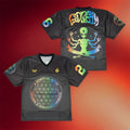 LSDREAM Merch Dream Team 26 Football Jersey Rainbow Alien Graphic Jersey Music Fans Gifts - Merchluma