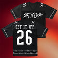 Set It Off Merch 2026 SIO Barbed Wire Jersey Presents For Rock Music Lovers - Merchluma