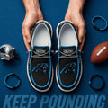 Carolina Panthers Shoes Keep Pounding Carolina Panthers Merch Game Day Gift For Football Fans - Merchluma
