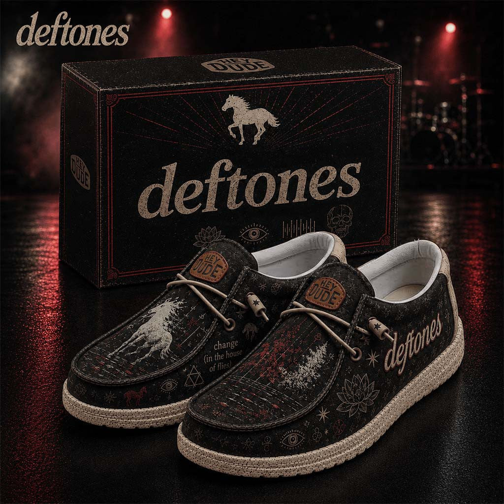 Deftones Change In The House Of Flies Shoes Deftones Merch Gift For Band Fans - Merchluma