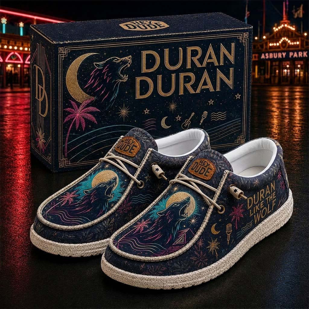 Duran Duran Like The Wolf Shoes Duran Duran Merch Present For Pop Band Fans - Merchluma
