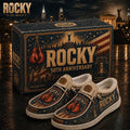 Rocky 50th Anniversary 1976 2026 Shoes Rocky Merch Birthday Gift Ideas For Him - Merchluma