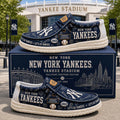New York Yankees Merch 2026 Let's Go Yankees Shoes Gifts For Baseball Lovers - Merchluma